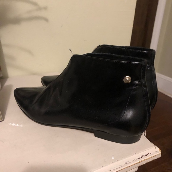 Isabel Marant Leather Ankle Booties 37/7 - Picture 5 of 10